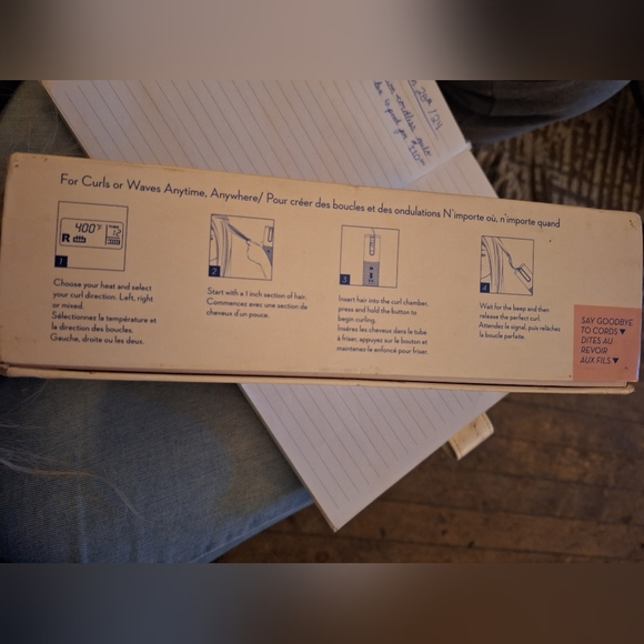 Brand NEW* Conair Unbound cordless auto Hair Curler - Picture 7 of 9